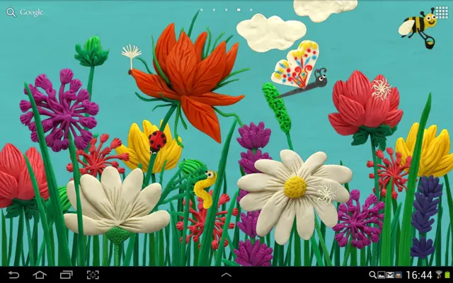 Plasticine Spring flowers Free android App screenshot 9