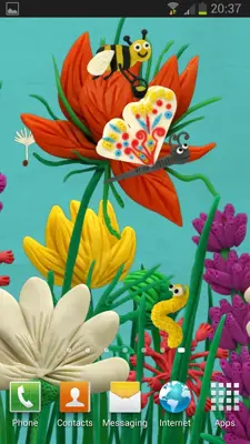 Plasticine Spring flowers Free android App screenshot 4