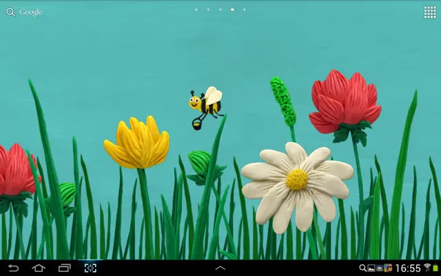 Plasticine Spring flowers Free android App screenshot 6