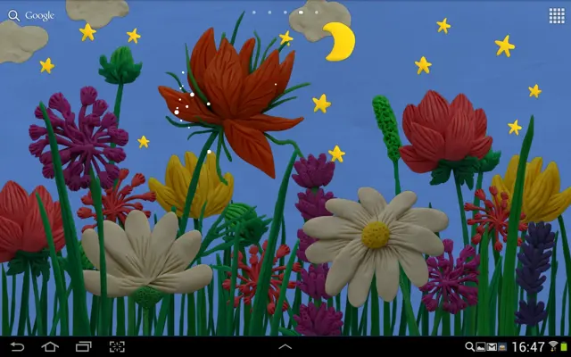 Plasticine Spring flowers Free android App screenshot 7