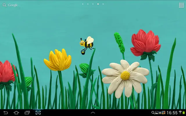 Plasticine Spring flowers Free android App screenshot 8